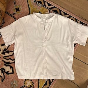 Nearly new white Vince blouse